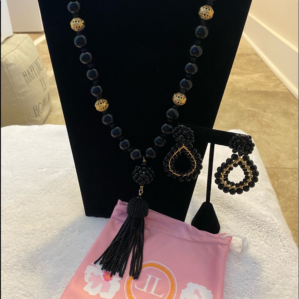 Lisi Lerch necklace and earrings